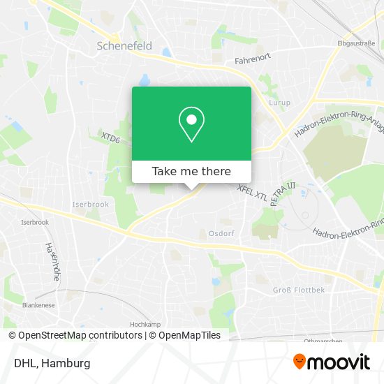 DHL map