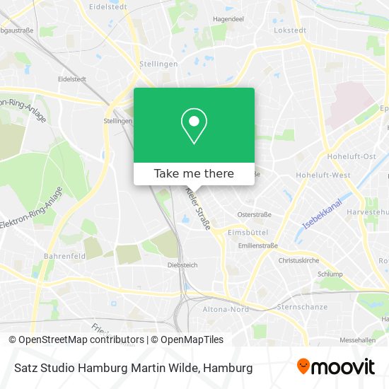 Satz Studio Hamburg Martin Wilde map