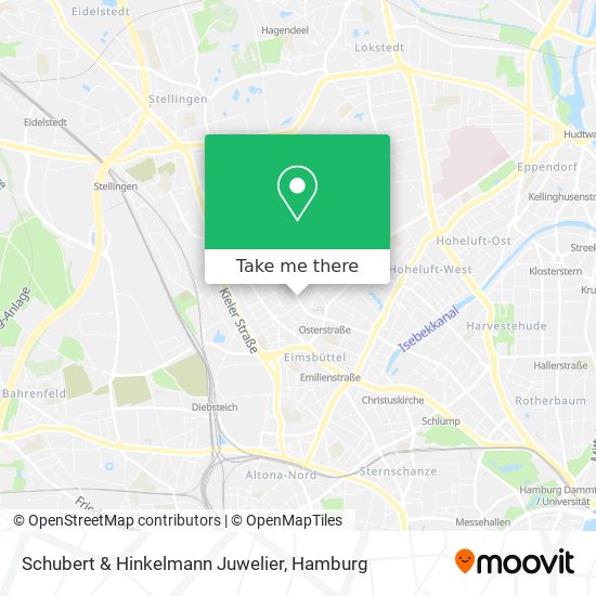 Карта Schubert & Hinkelmann Juwelier