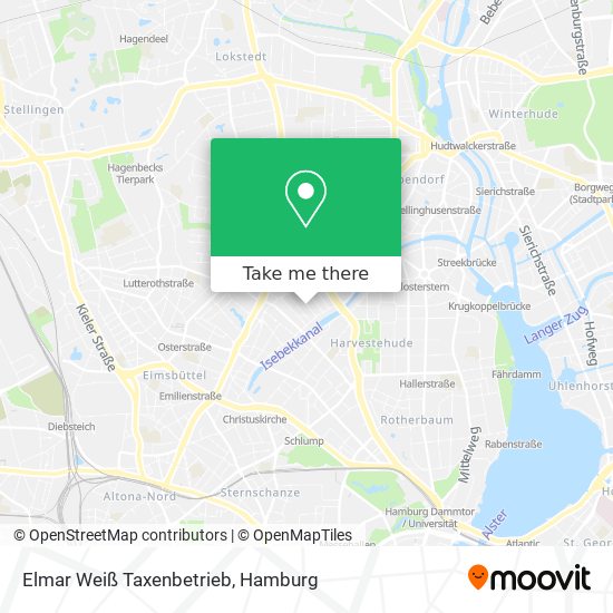 Elmar Weiß Taxenbetrieb map