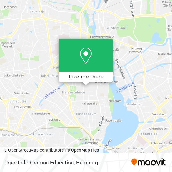 Карта Igec Indo-German Education