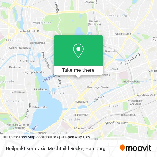 Карта Heilpraktikerpraxis Mechthild Recke