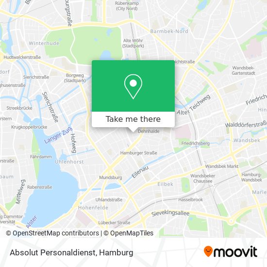 Absolut Personaldienst map