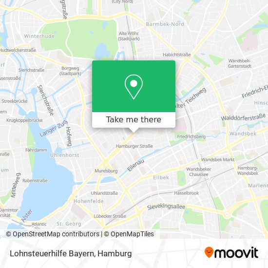 Lohnsteuerhilfe Bayern map