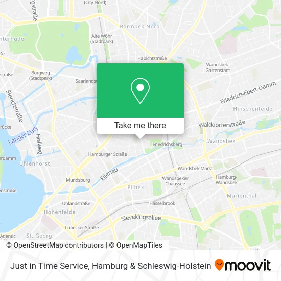 Карта Just in Time Service