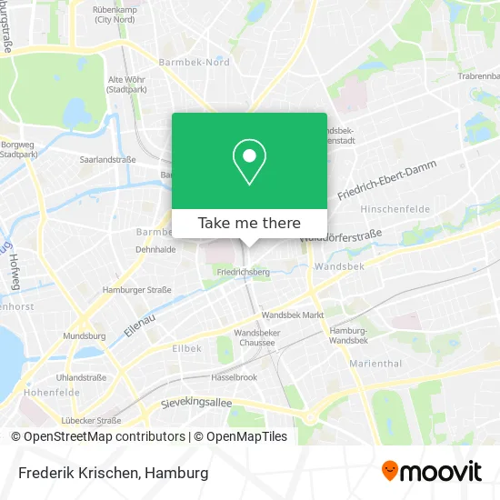 Карта Frederik Krischen