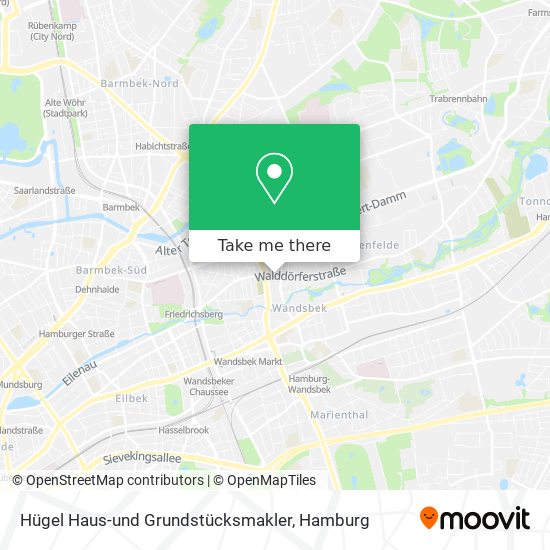 Hügel Haus-und Grundstücksmakler map