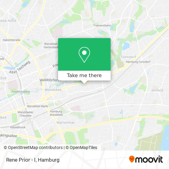 Карта Rene Prior - I