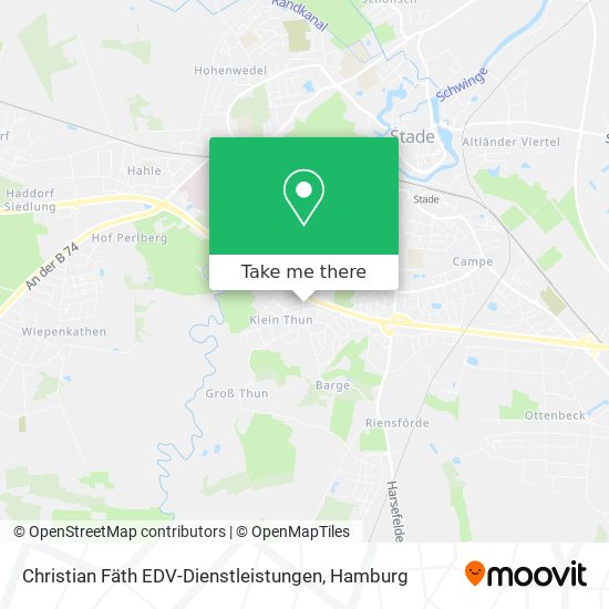 Christian Fäth EDV-Dienstleistungen map