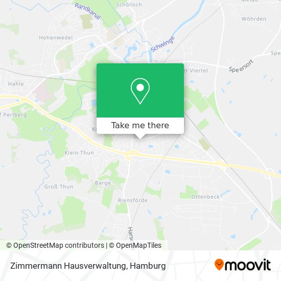 Zimmermann Hausverwaltung map