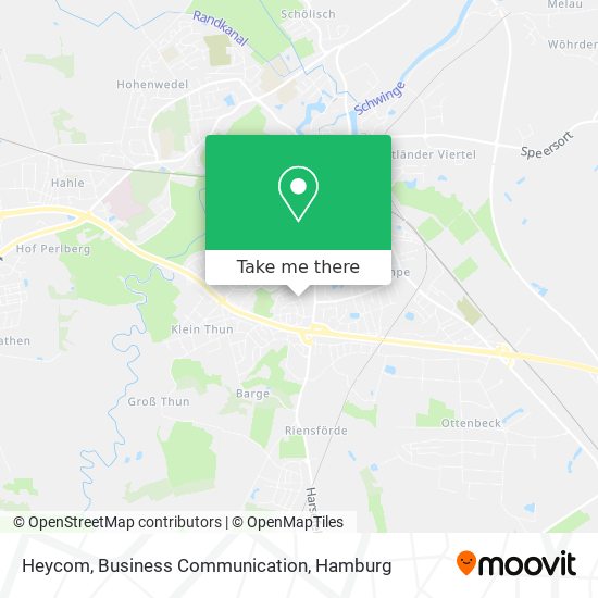 Heycom, Business Communication map