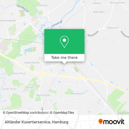 Карта Altländer Kuvertierservice