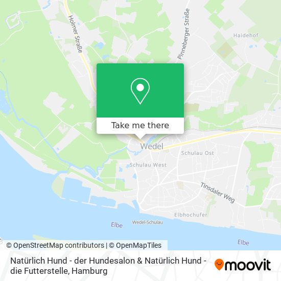 Natürlich Hund - der Hundesalon & Natürlich Hund - die Futterstelle map