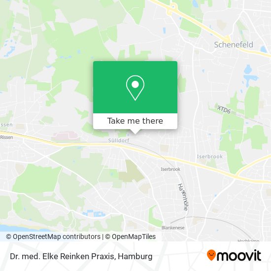 Dr. med. Elke Reinken Praxis map
