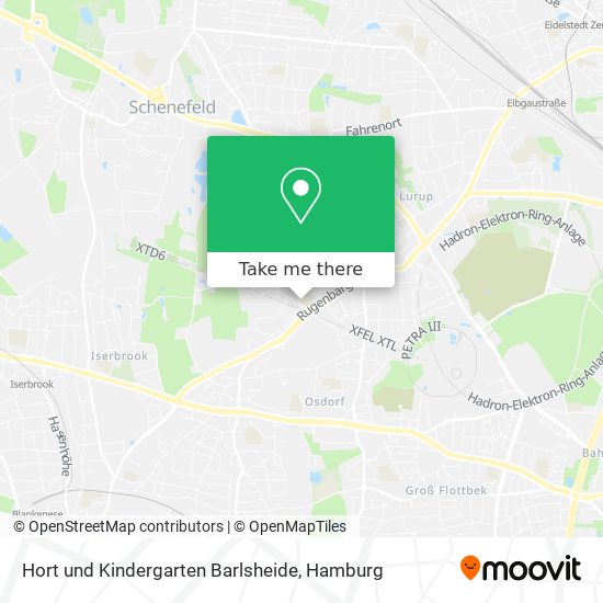Hort und Kindergarten Barlsheide map