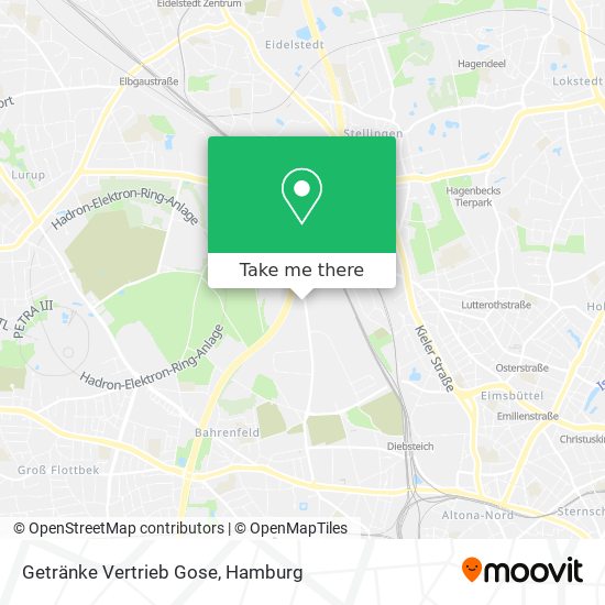Getränke Vertrieb Gose map