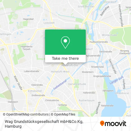 Карта Wag Grundstücksgesellschaft mbH&Co.Kg