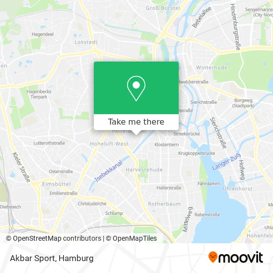 Карта Akbar Sport