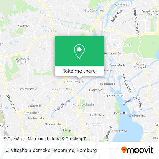 J. Viresha Bloemeke Hebamme map