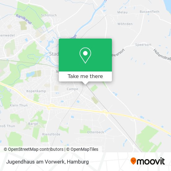 Jugendhaus am Vorwerk map