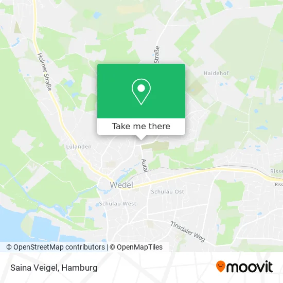 Карта Saina Veigel