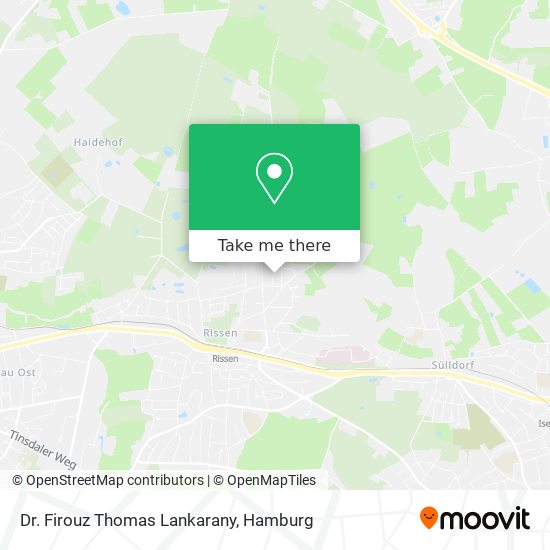 Dr. Firouz Thomas Lankarany map