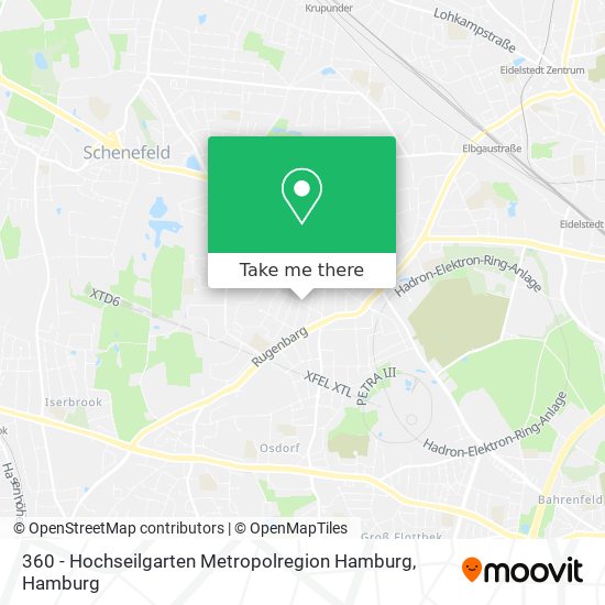 Карта 360 - Hochseilgarten Metropolregion Hamburg