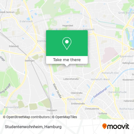 Studentenwohnheim map