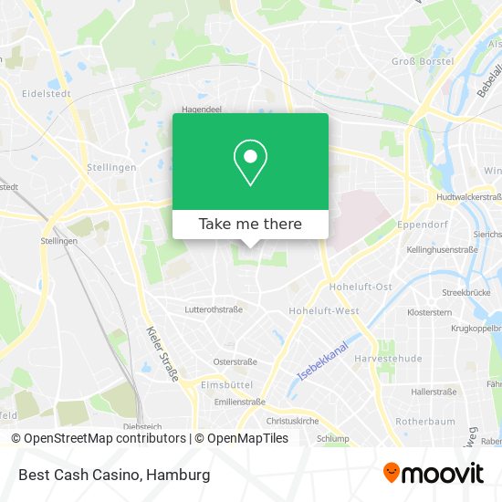 Best Cash Casino map