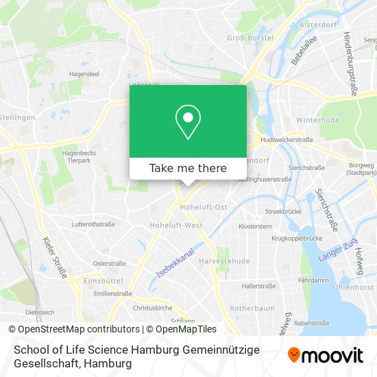 School of Life Science Hamburg Gemeinnützige Gesellschaft map