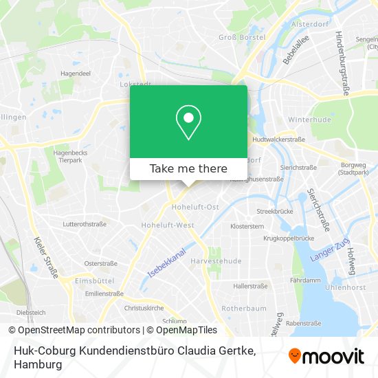 Huk-Coburg Kundendienstbüro Claudia Gertke map
