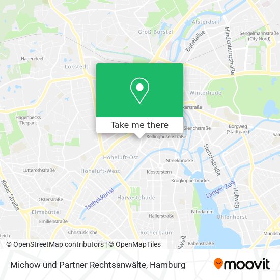 Michow und Partner Rechtsanwälte map