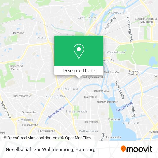 Gesellschaft zur Wahrnehmung map