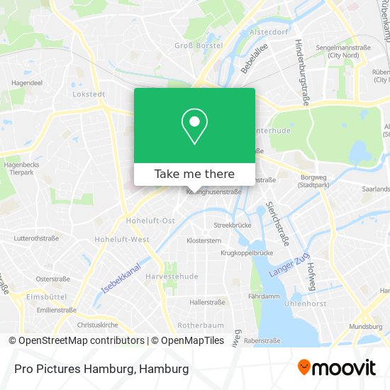 Pro Pictures Hamburg map