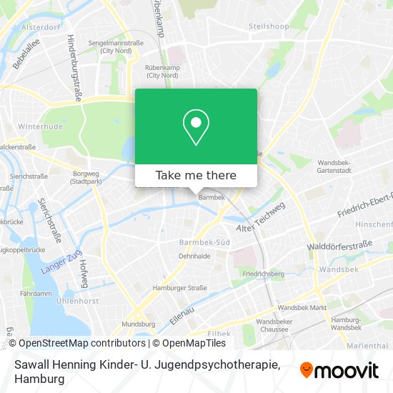 Sawall Henning Kinder- U. Jugendpsychotherapie map