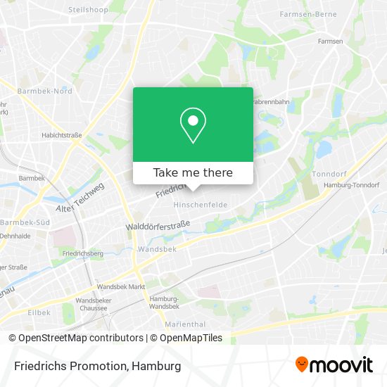 Friedrichs Promotion map