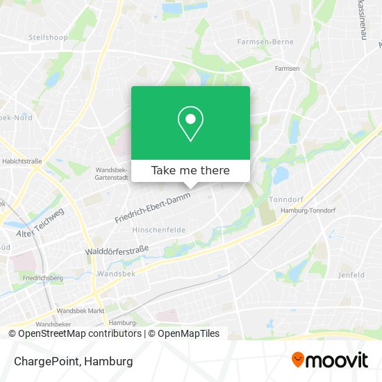 ChargePoint map