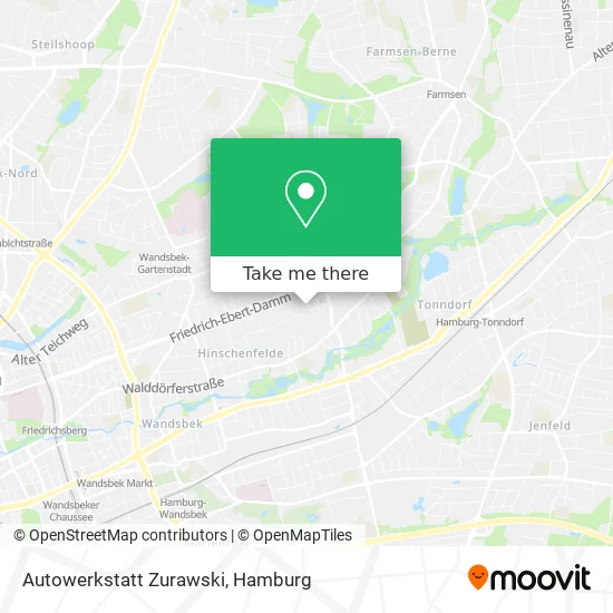 Autowerkstatt Zurawski map