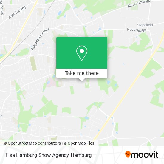 Hsa Hamburg Show Agency map