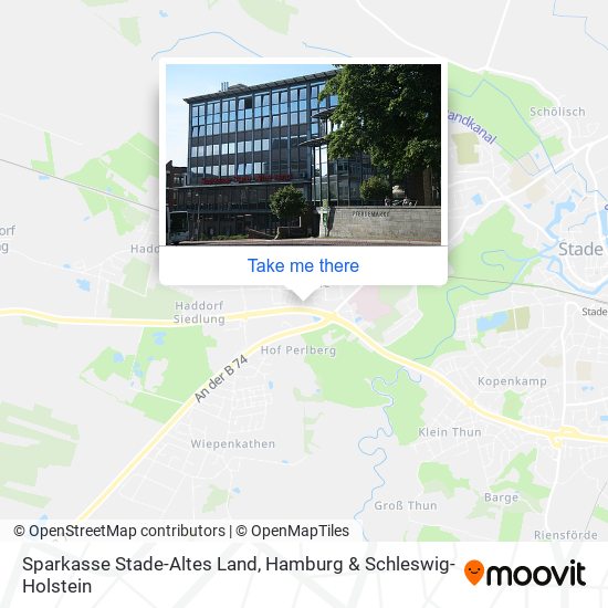 Sparkasse Stade-Altes Land map