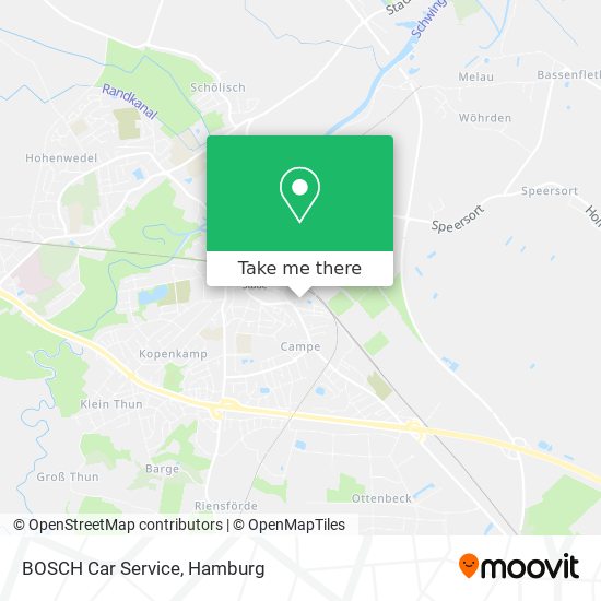 BOSCH Car Service map