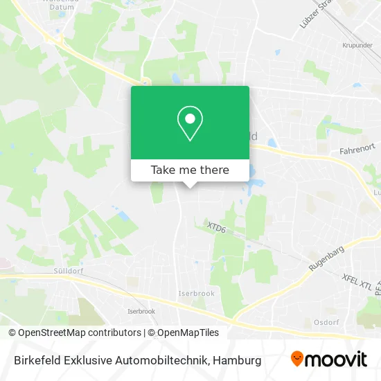 Карта Birkefeld Exklusive Automobiltechnik