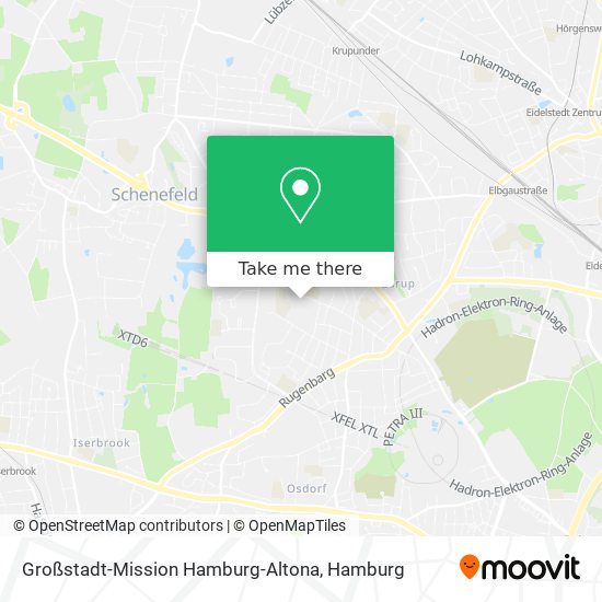 Großstadt-Mission Hamburg-Altona map