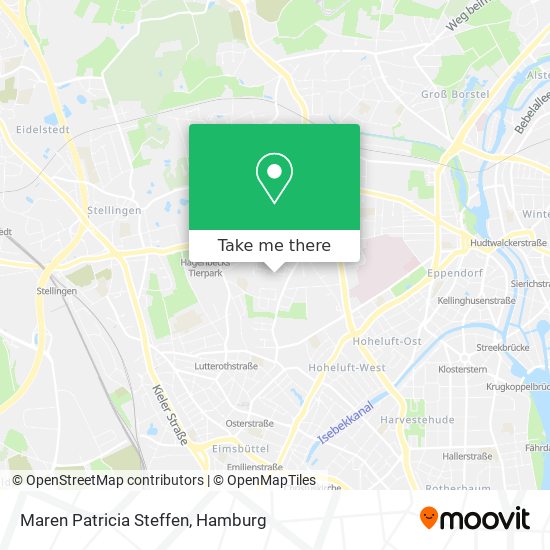 Maren Patricia Steffen map