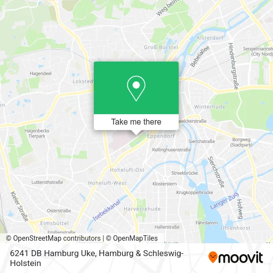 Карта 6241 DB Hamburg Uke