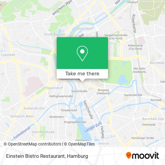 Карта Einstein Bistro Restaurant