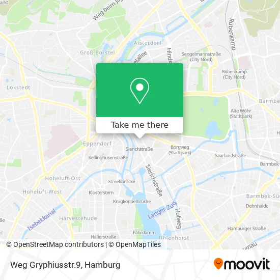 Карта Weg Gryphiusstr.9