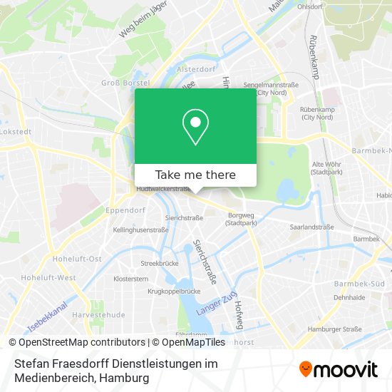 Stefan Fraesdorff Dienstleistungen im Medienbereich map