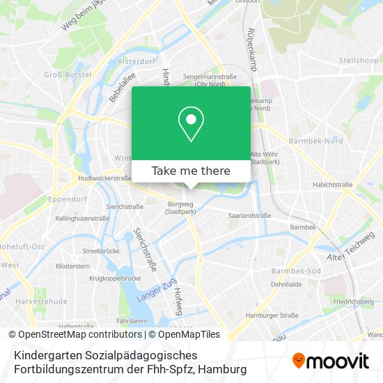 Kindergarten Sozialpädagogisches Fortbildungszentrum der Fhh-Spfz map