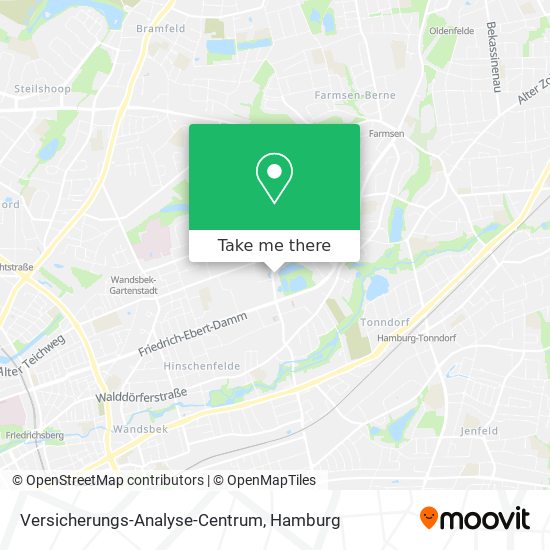 Versicherungs-Analyse-Centrum map